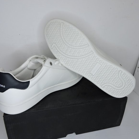 Bjorn borg men's classic sneakers white and navy - Picture 5 of 5